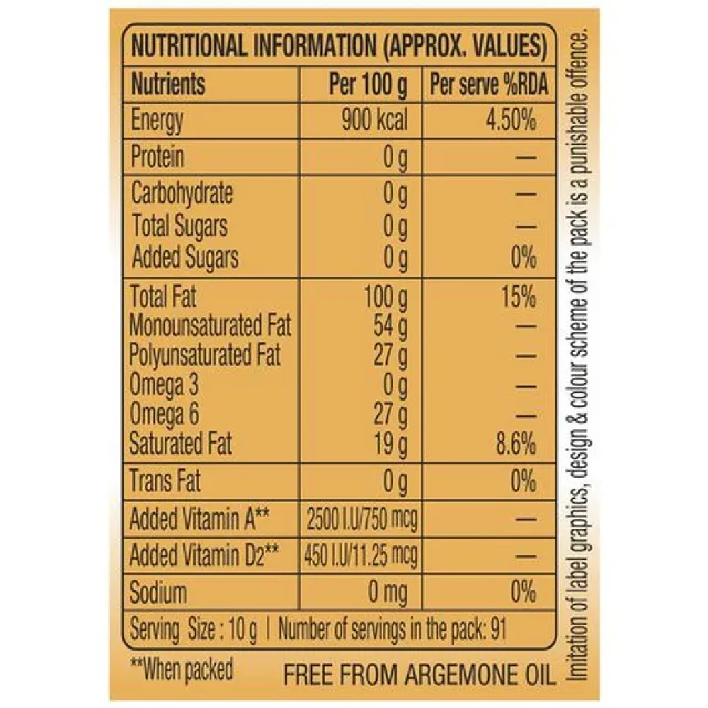 Dhara Oil - Groundnut, 1 L Pouch-4.webp